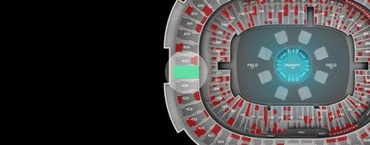 Seat view from Upper Endline