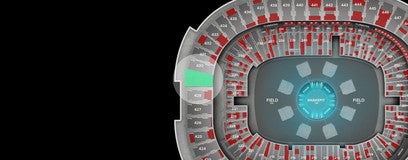 Seat view from Upper Endline