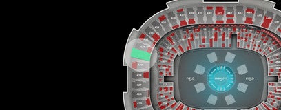 Seat view from Upper Endline