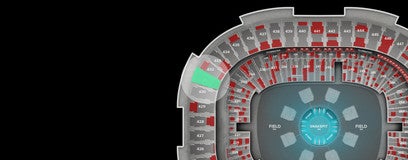 Seat view from Upper Endline