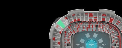 Seat view from Upper Endline