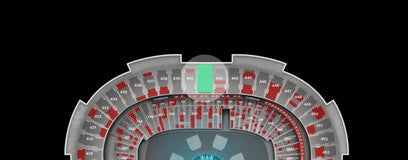 Seat view from Upper Sideline