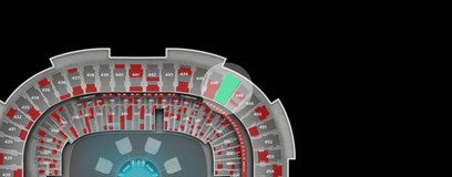 Seat view from Upper Endline