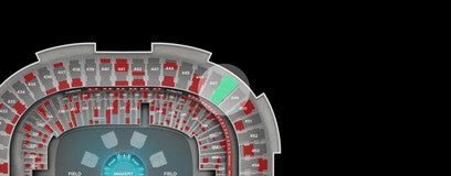 Seat view from Upper Endline