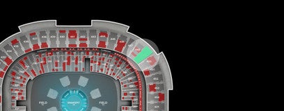 Seat view from Upper Endline