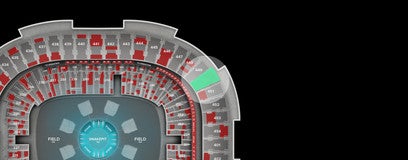 Seat view from Upper Endline