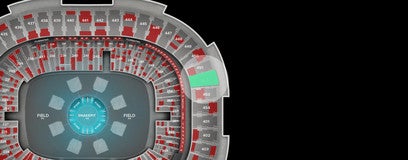 Seat view from Upper Endline