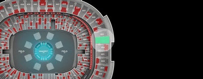 Seat view from Upper Endline