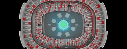 Seat view from SNAKEPIT