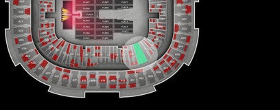 Seat view from Lower