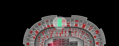 Seat view from Upper