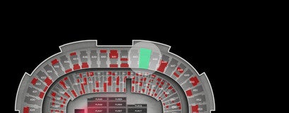 Seat view from Upper