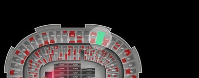 Seat view from Upper