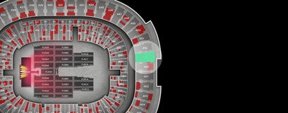 Seat view from Upper