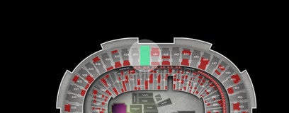 Seat view from Upper