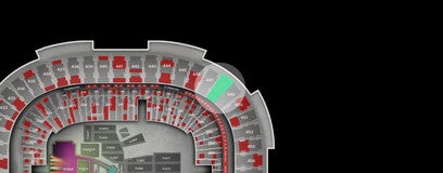 Seat view from Upper