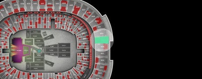 Seat view from Upper