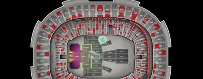 Seat view from Floor Deck