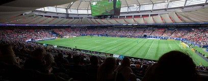 Seat view from Club