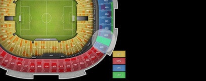 Seat view from Upper