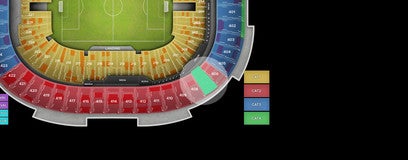 Seat view from Upper