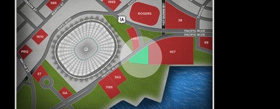 Seat view from Lot