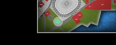 Seat view from General Admission