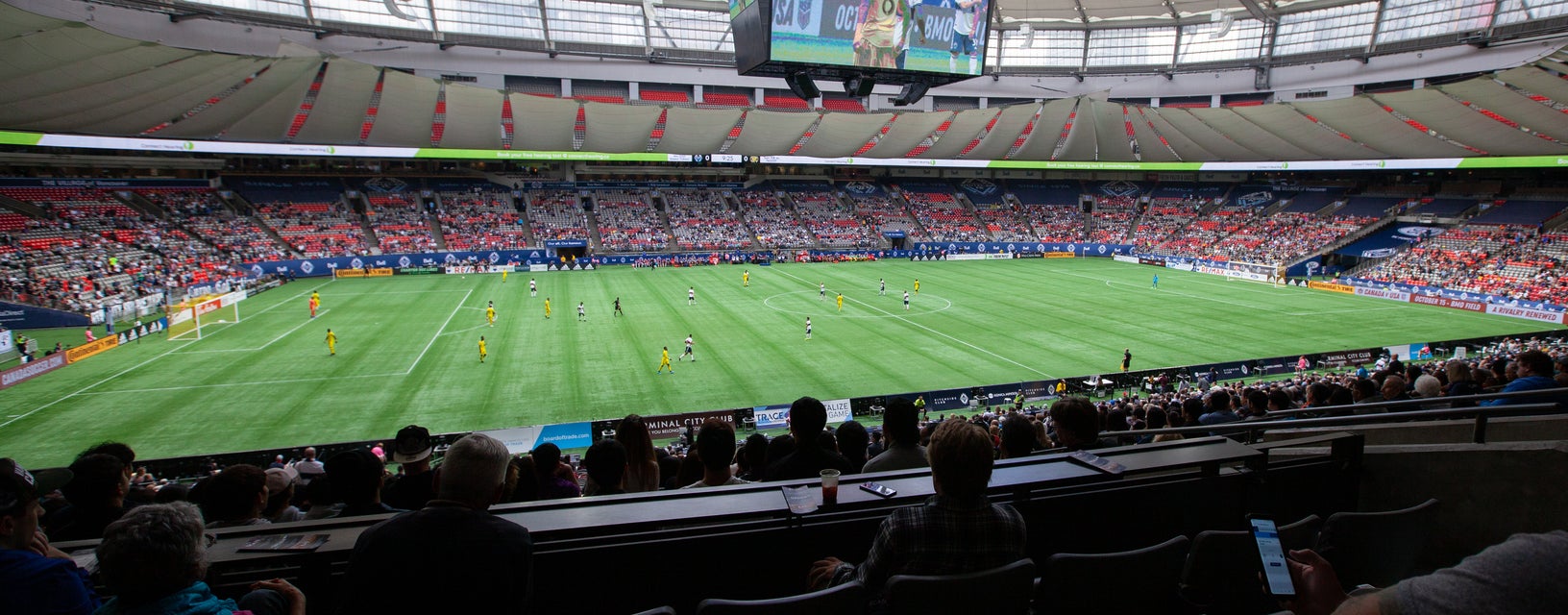Seat view from Club