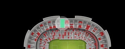 Seat view from Upper