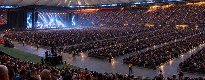 Seat view from Sideline