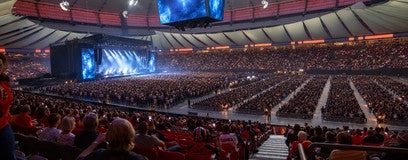 Seat view from Sideline