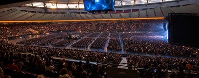 Seat view from Club