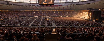 Seat view from Club