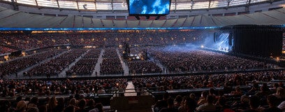 Seat view from Club