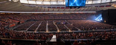 Seat view from Club