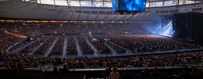 Seat view from Club