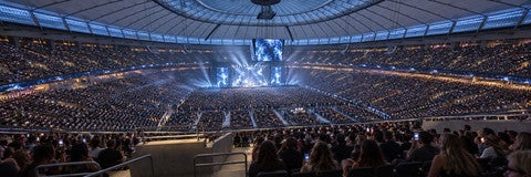 Seat view from Upper Endline