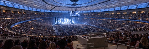Seat view from Upper Endline