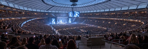 Seat view from Upper Endline