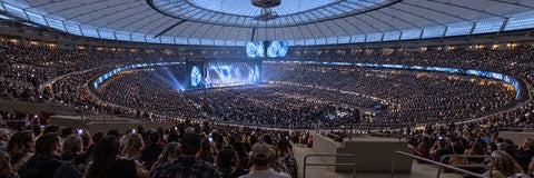 Seat view from Upper Endline