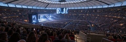 Seat view from Upper Sideline