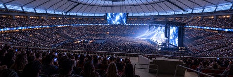 Seat view from Upper Sideline