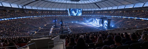 Seat view from Upper Sideline