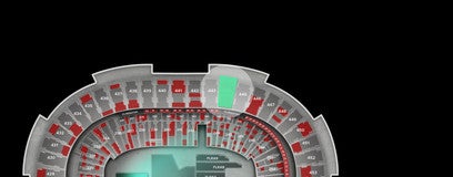 Seat view from Upper Sideline