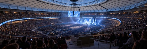 Seat view from Upper Endline