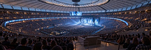 Seat view from Upper Endline