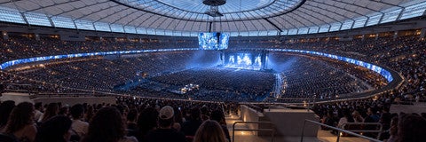 Seat view from Upper Endline