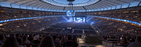 Seat view from Upper Endline