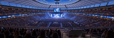 Seat view from Upper Endline