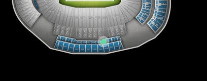 Seat view from 304